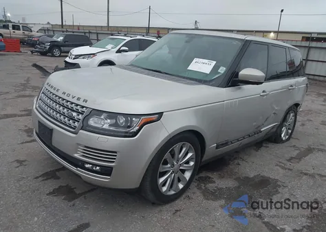 2014 Land Rover Range Rover 3.0L V6 Supercharged Hse из США, поврежденный, VIN SALGS2WF8EA161660